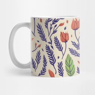 seamless flower pattern Mug